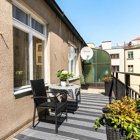 Apartment Terrace Centre Wenceslas Square Prague